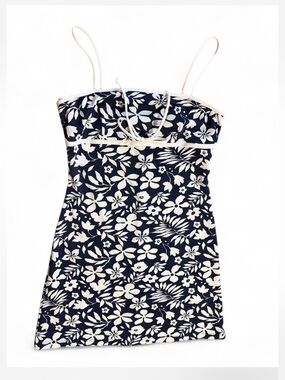 90s Y2k 🌺 hibiscus Dress Coastal